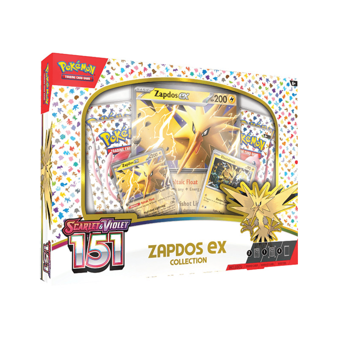 Pokemon 151 Zapdos-ex Collection (ENG) - Otakura.com