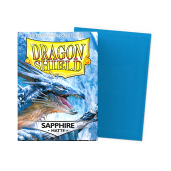 Standard Matte Sapphire (100 Bustine) Dragon Shield - Otakura.com