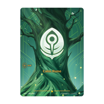 Riftbound Rune: Calm Rune.