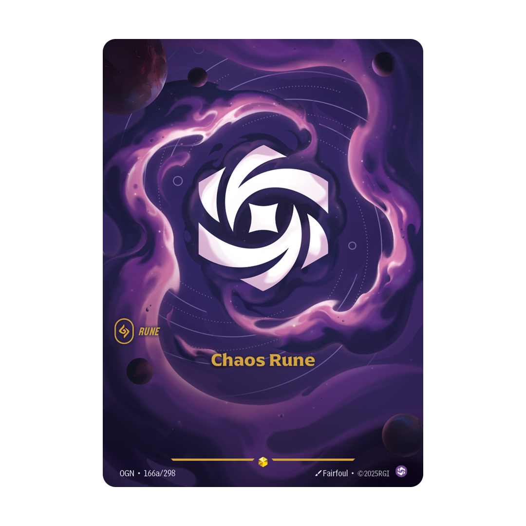 Riftbound Rune: Chaos Rune.