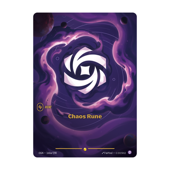Riftbound Rune: Chaos Rune.