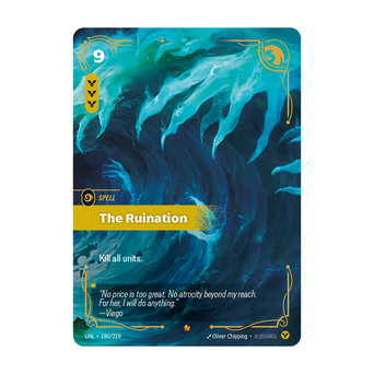 Riftbound Spell: The Ruination. Kill all units.