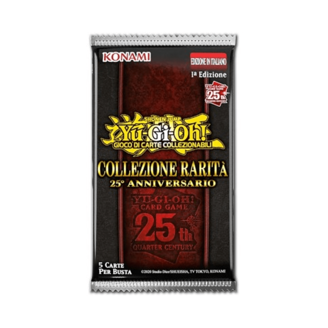 Collezione Rarità 25º Anniversario Bustina