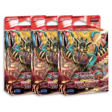 Fire Kings - 3x Structure Deck (1a Edizione - ITA) - Otakura.com