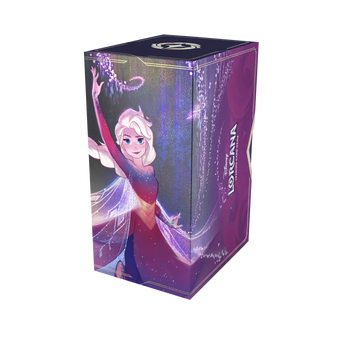 Gift Set Disney Lorcana Leggende inglese scatola regalo illustrata 5 bustine assortite divisori carte