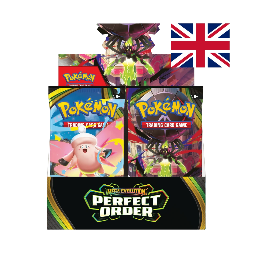 Pokemon Perfect Order ME03 – Booster Display 36 Bustine vista frontale – Pokémon (ENG)
