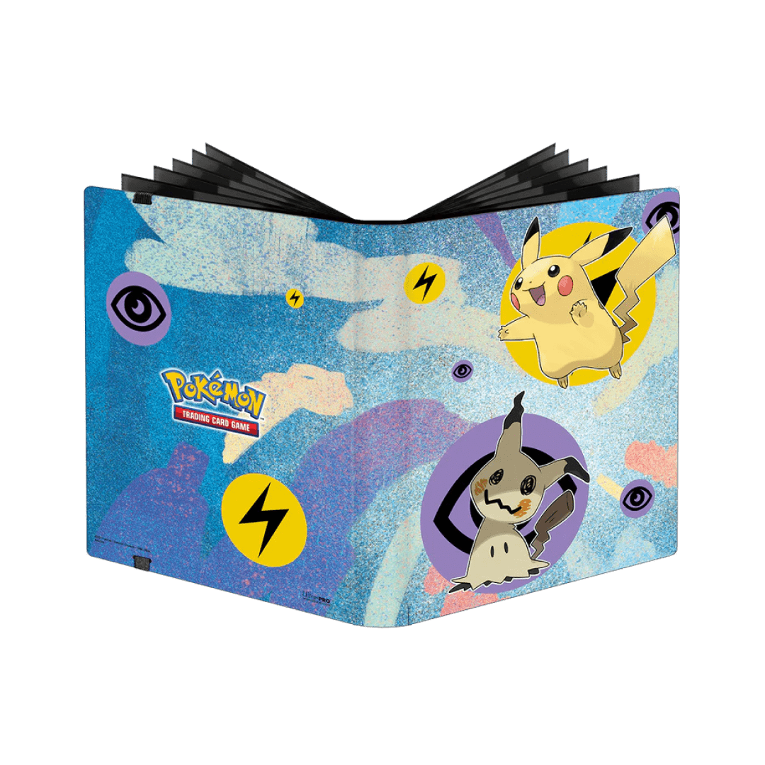 Pro-Binder Album Ultra Pro 9 Tasche Pokemon Pikachu e Mimikyu - Otakura.com