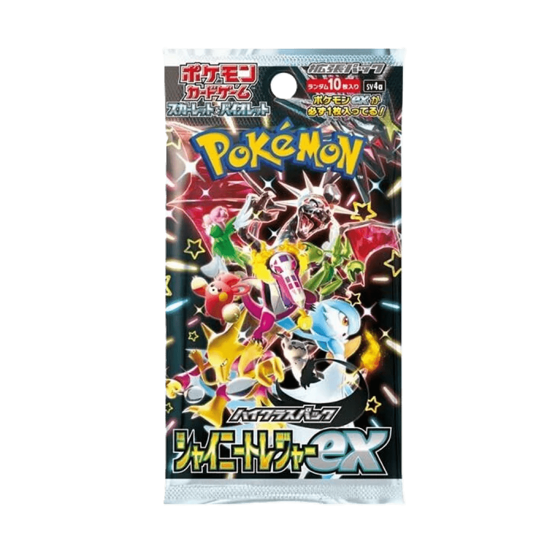 Shiny Treasure ex Busta 10 Carte (JP)