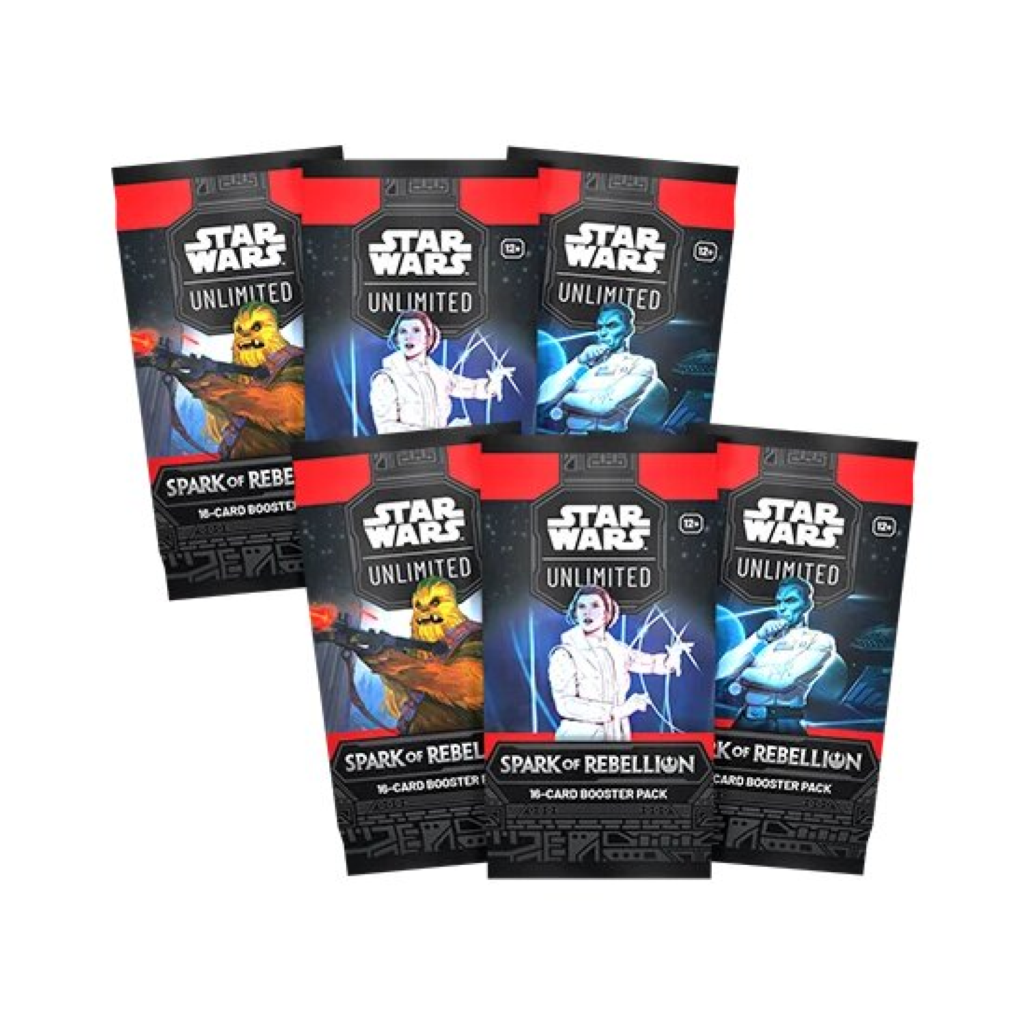 Star Wars: Unlimited Spark of Rebellion - Prerelease Box da 6 Buste (ENG) - Otakura.com