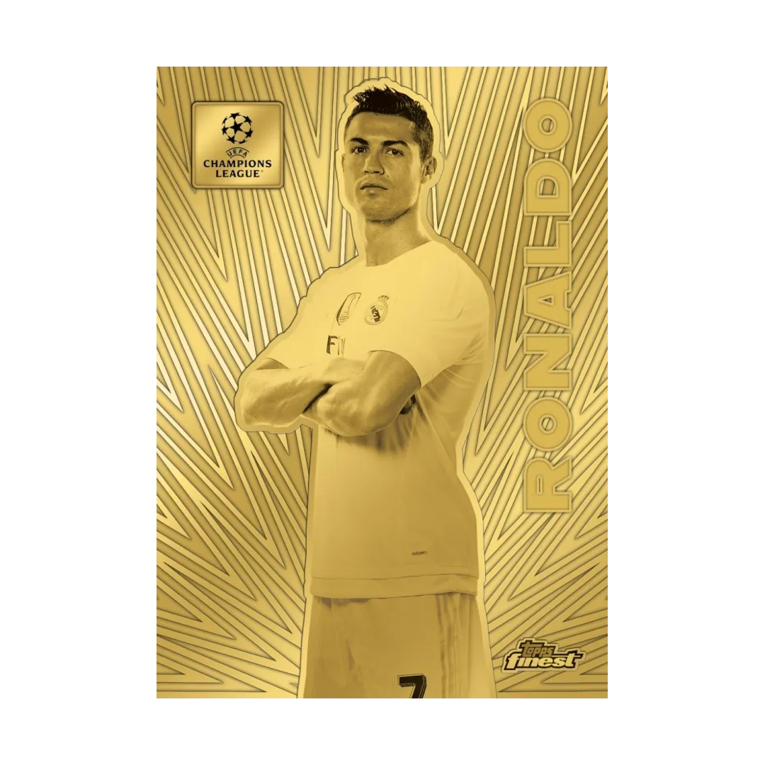 Carta Oro di Cristiano Ronaldo