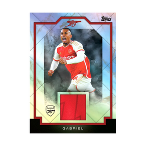 Carta Collezionabile di Gabriel del Team Set Arsenal per Topps