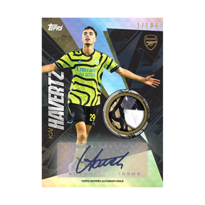 Carta Collezionabile di Kai Havertz del Team Set Arsenal per Topps