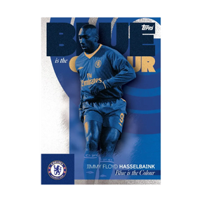 Carta Collezionabile di Jimmy Floyd Hasselbaink del Chelsea FC Official Team