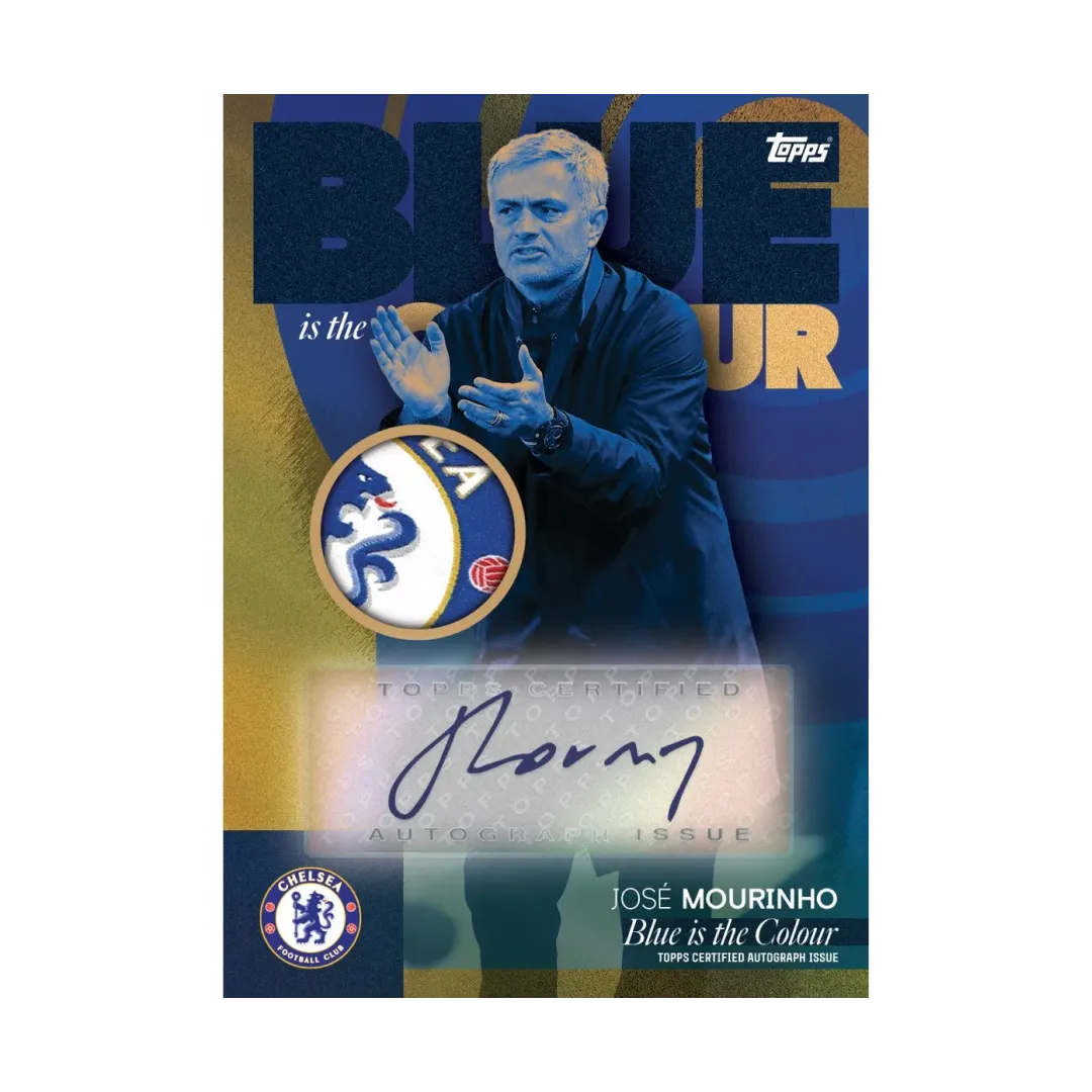 Carta Collezionabile di Jose Morinho 