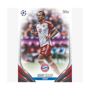 Carta Collezionabile di Harry Kayne della Uefa Club Competition Flagship per Topps