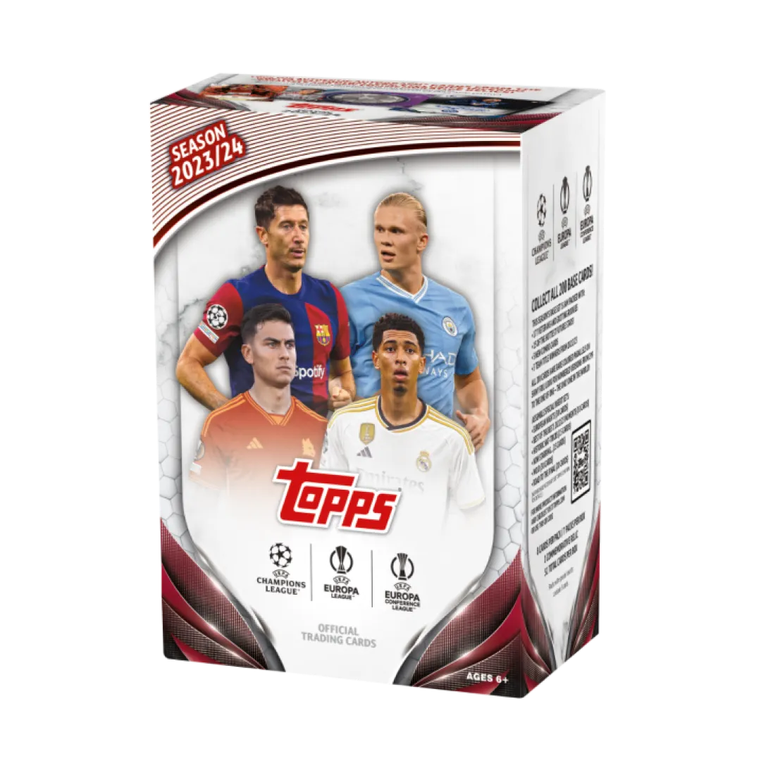 Coffret Blaster Topps des compétitions des clubs de l'UEFA 2024/2025 Coffret Blaster Topps des compétitions des clubs de l'UEFA 2024/2025