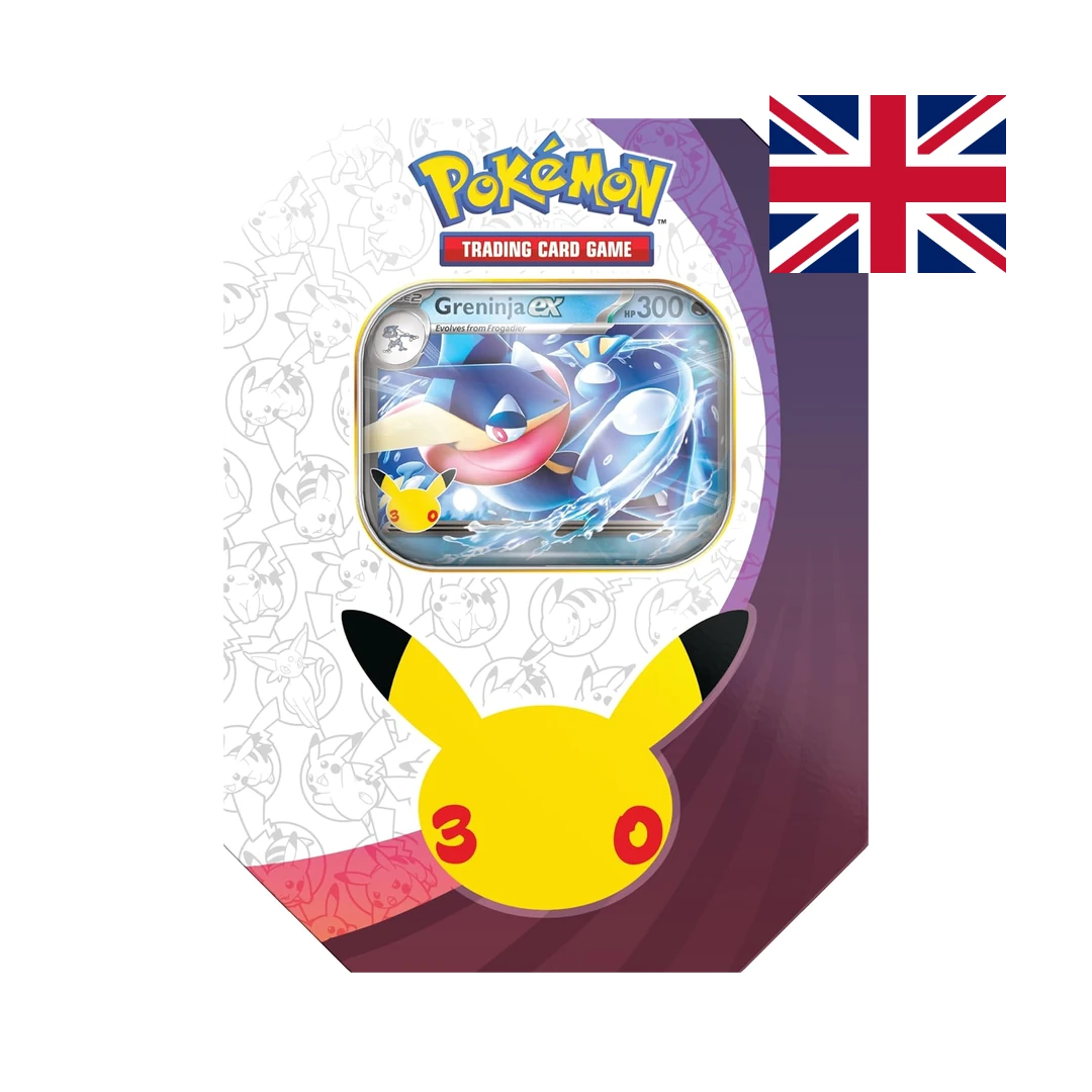 30th Celebration: ex Tin Greninja ex - Pokémon TCG (ENG)