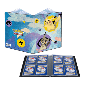 Album Ultra Pro 4 Tasche Pokemon Pikachu e Mimikyu