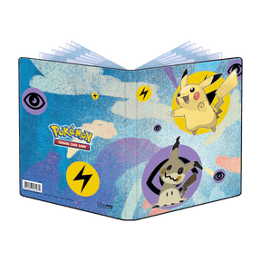Album Ultra Pro 4 Tasche Pokemon Pikachu e Mimikyu