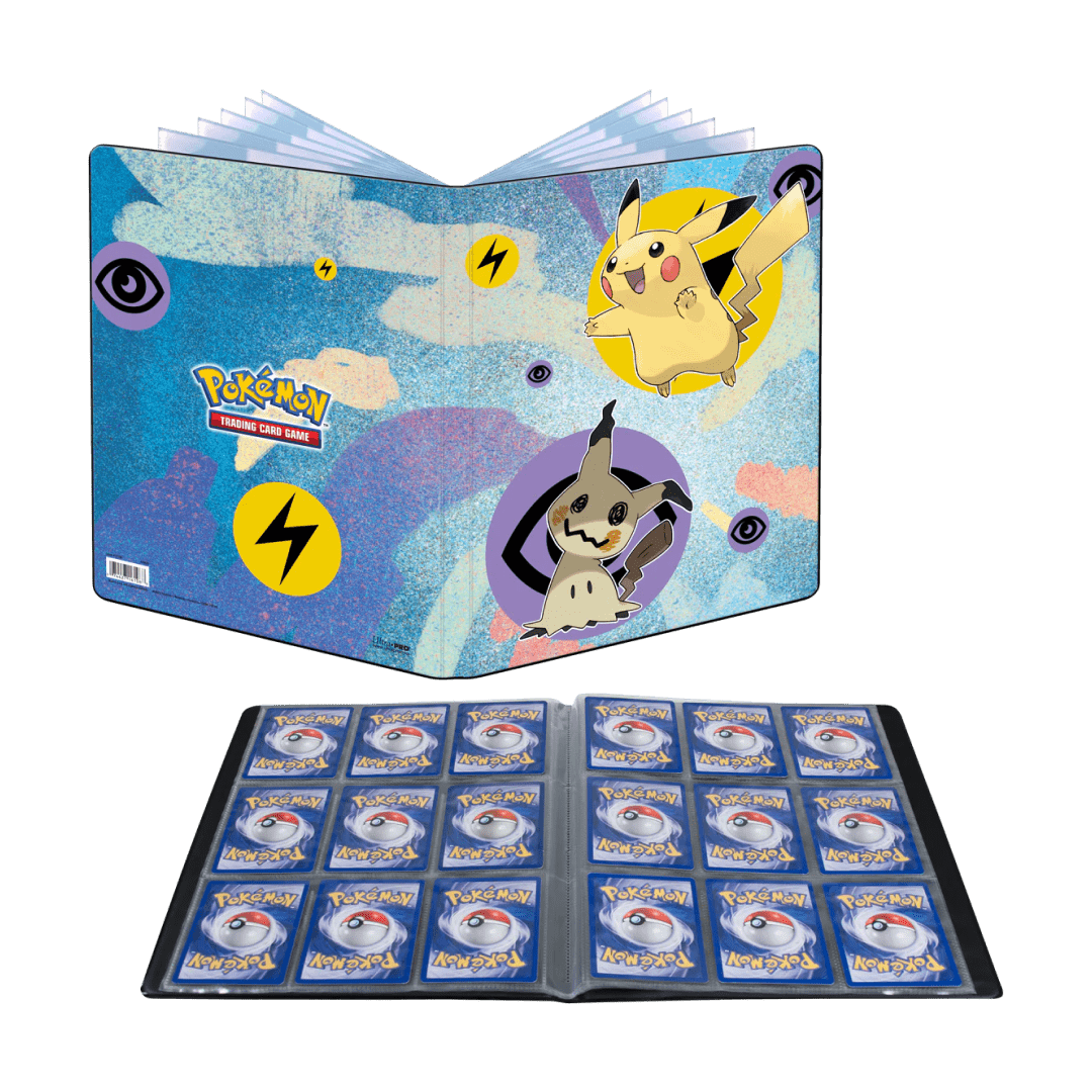Album Ultra Pro 9 Tasche Pokemon Pikachu e Mimikyu - Otakura.com