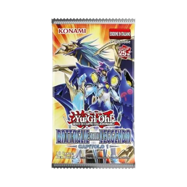 Bustina da 18 Carte Yu-Gi-Oh! - Battaglie della Leggenda Capitolo 1 - Otakura.com