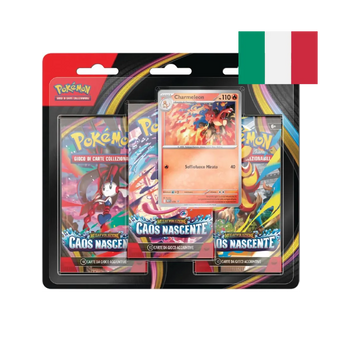 Megaevoluzione: Caos Nascente - Blister 3 Bustine - Pokémon TCG (ITA)
