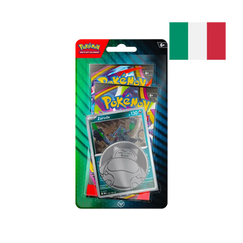 Blister 2 buste con carta promo foil Zarude e moneta – Pokémon GCC ITA