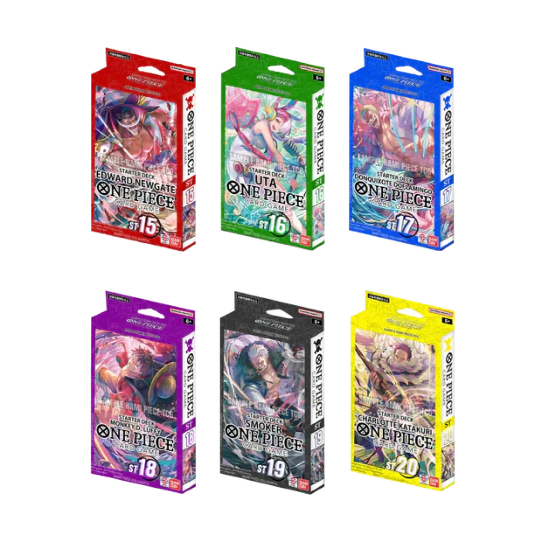 Bundle ST15-20 Starter Deck - One Piece Card Game - Otakura.com