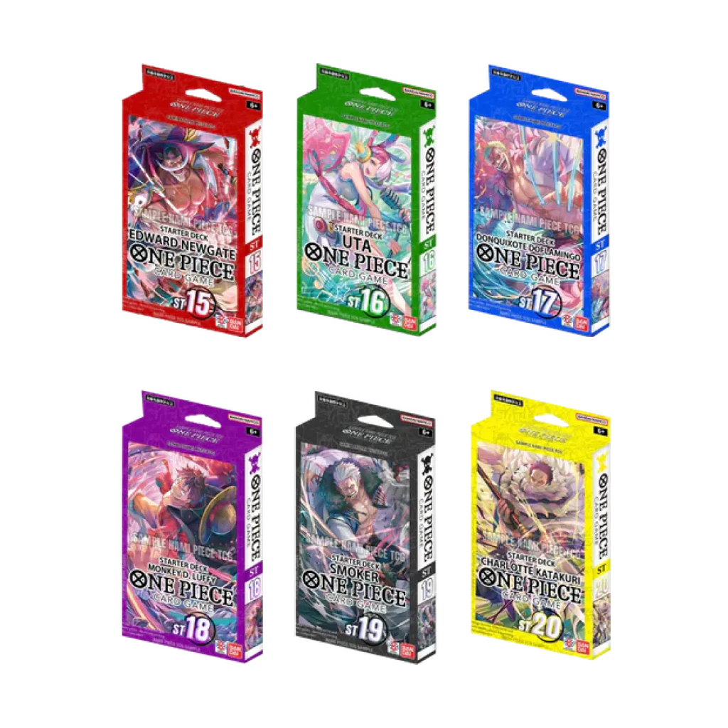 Bundle ST15-20 Starter Deck - One Piece TCG - Otakura.com