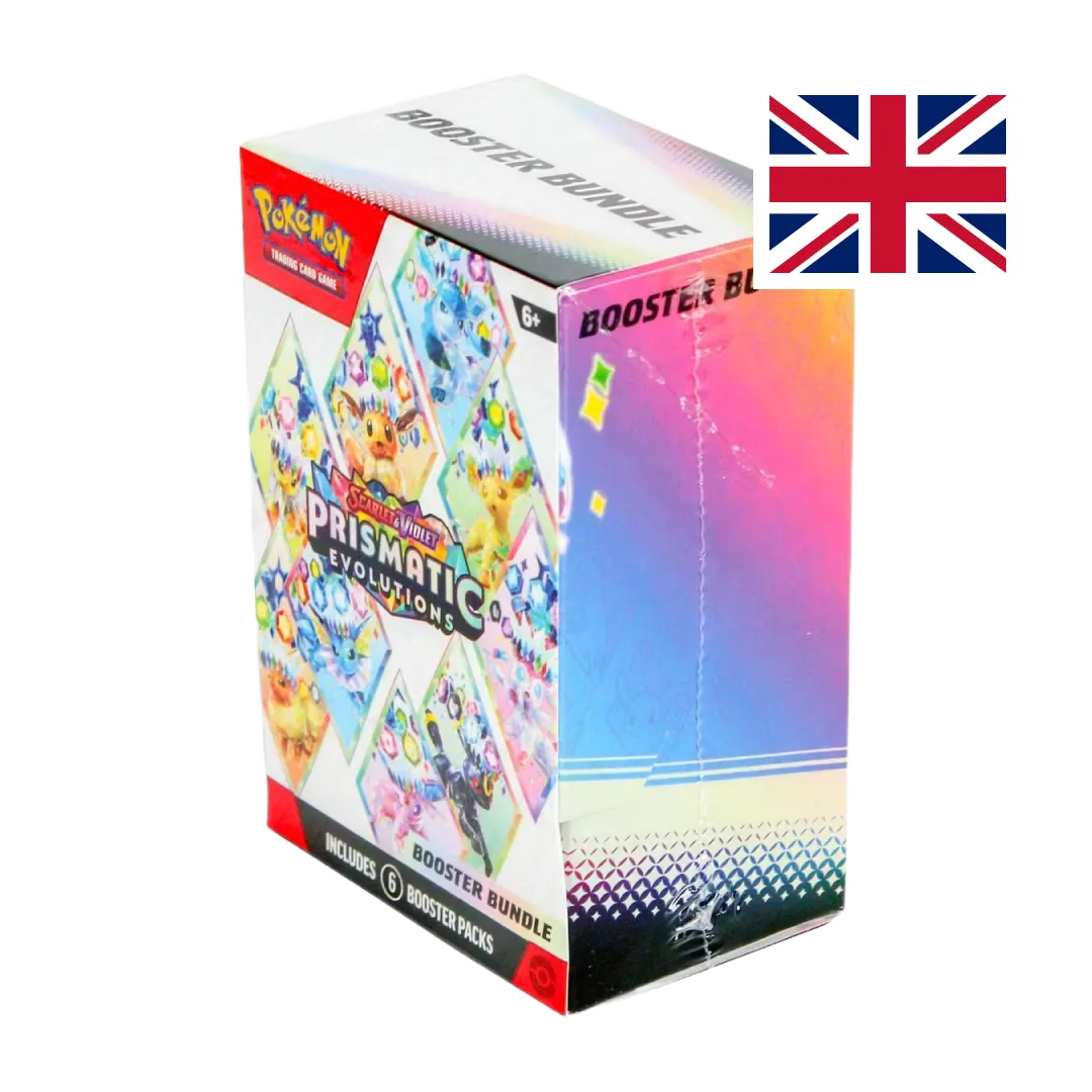 Prismatic Evolutions - Bundle of 6 Boosters Pack (EN) - Otakura Prismatic Evolutions - Bundle of 6 Boosters Pack (EN) - Otakura