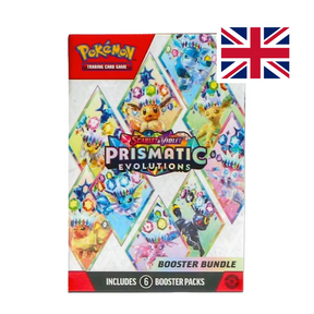 Front view of Prismatic Evolution Bindle with illustration of Eevee