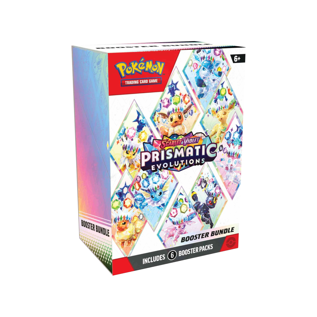 Bundle with the illustration of Evee for the new set Prismatic Evolutions