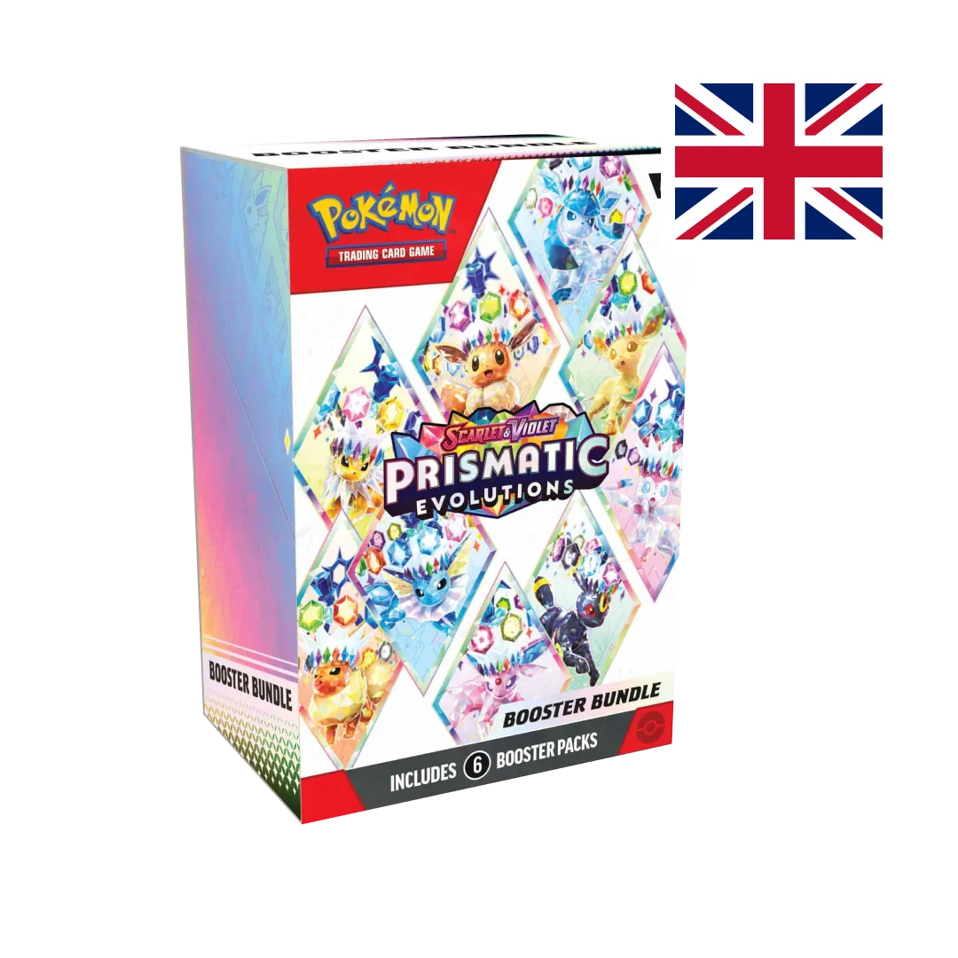 pokemon trading card game prismatic evolutions super premium collection preorder Prismatic Evolutions - Bundle of 6 Boosters Pack (EN)