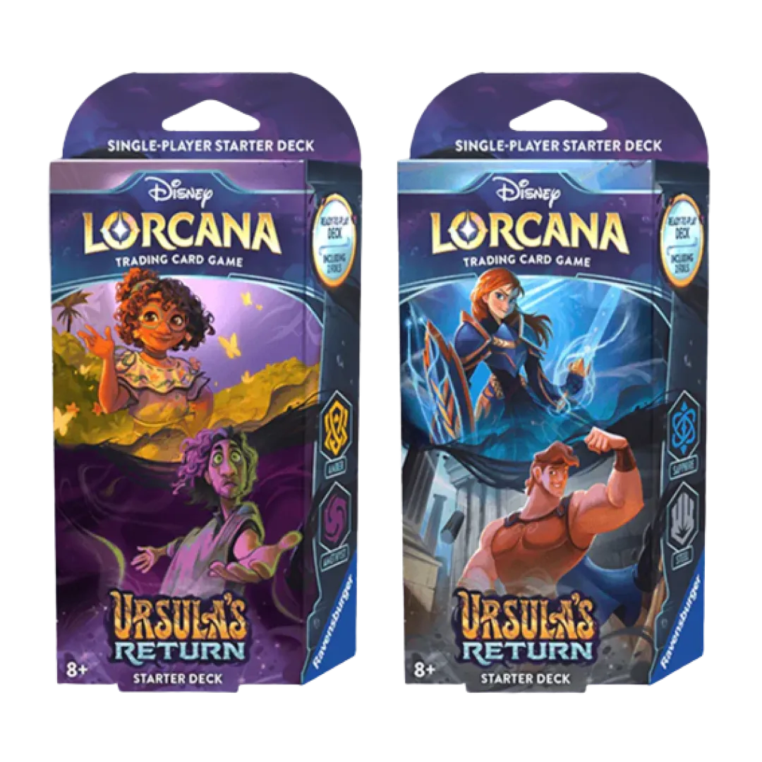 Bundle Starter Decks - Ursula's Return –  Lorcana TCG Disney (ENG)