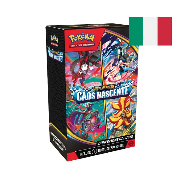 Megaevoluzione: Caos Nascente - Bundle 6 Bustine - Pokémon TCG (ITA)