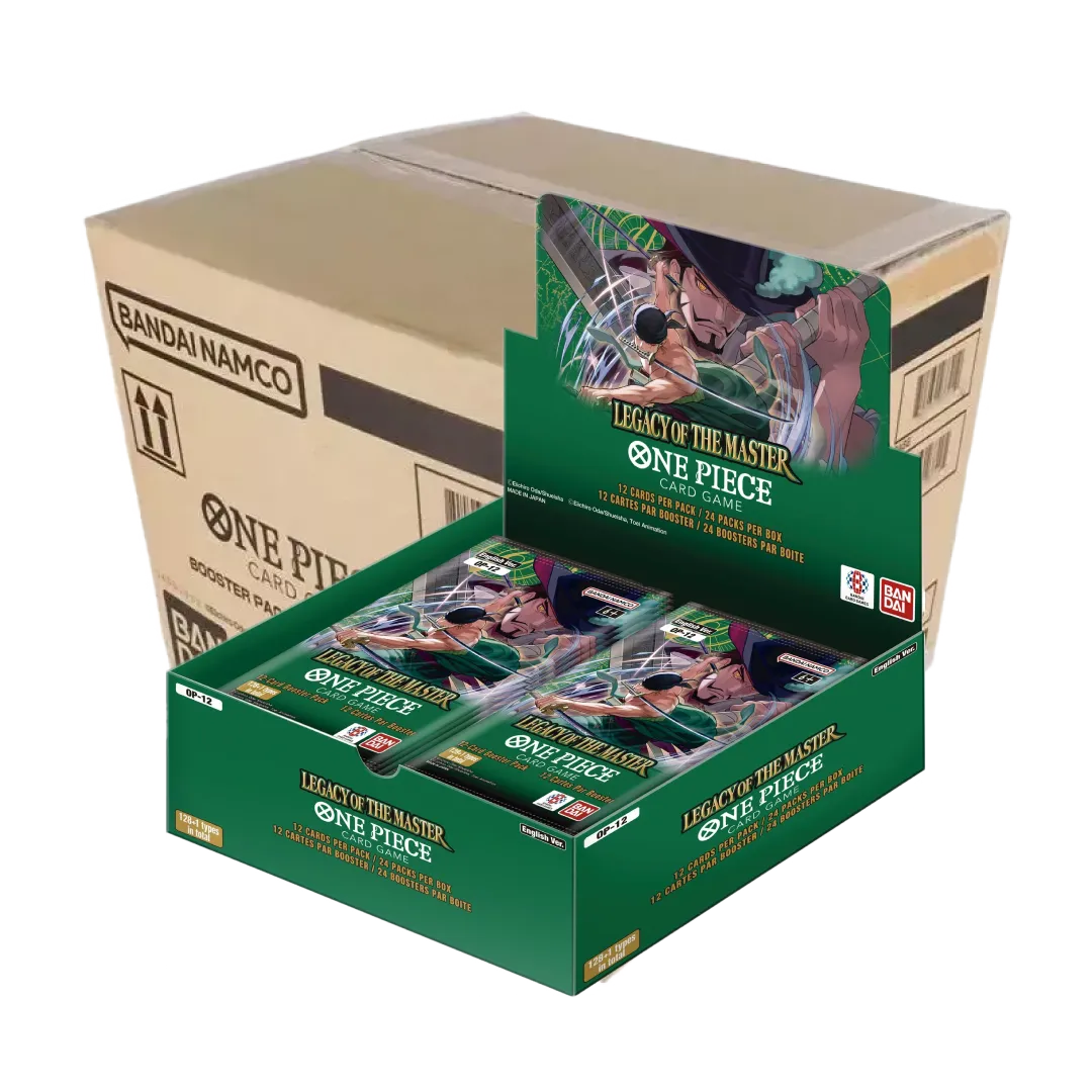 One Piece OP12 - Legacy of the Master - Case 12 Booster Box (EN) - Otakura One Piece OP12 - Legacy of the Master - Case 12 Booster Box (EN) - Otakura