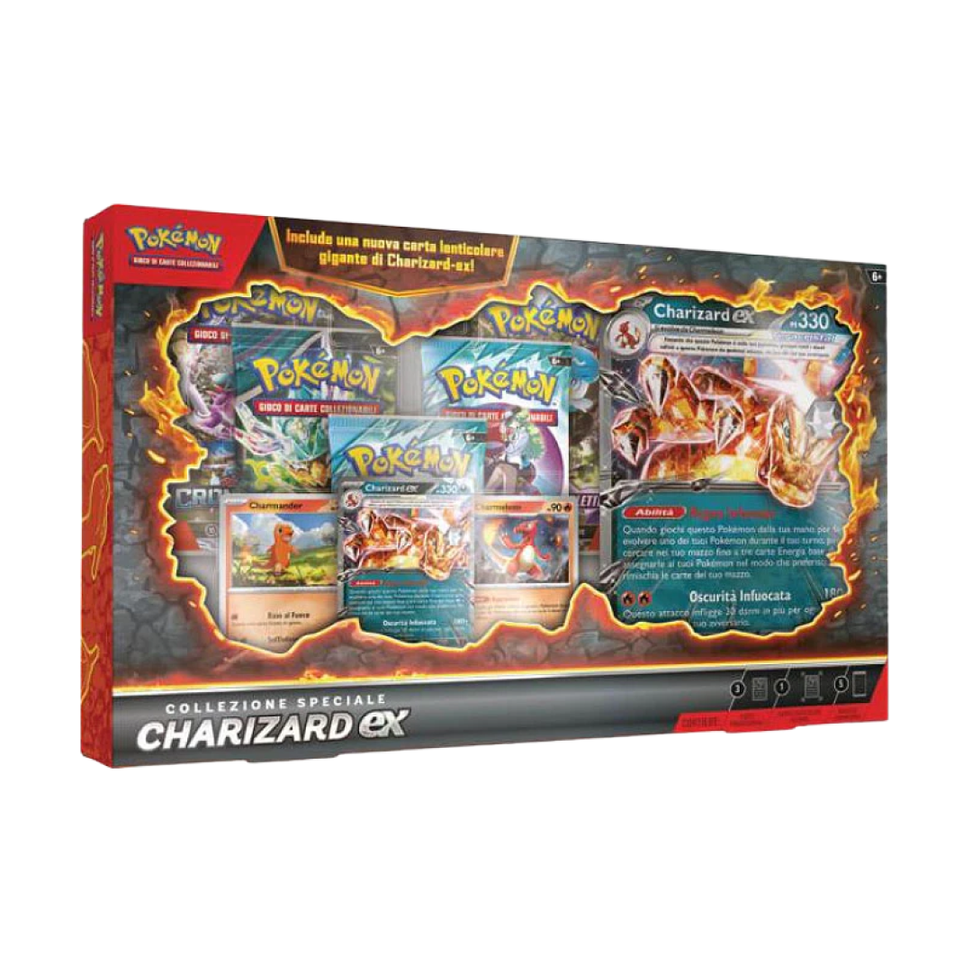 Collezione speciale con Charmender, Charmeleon e Charizard EX 