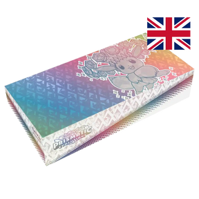 Pokémon Prismatic Evolutions Premium Collection box featuring Eevee Terastallized artwork