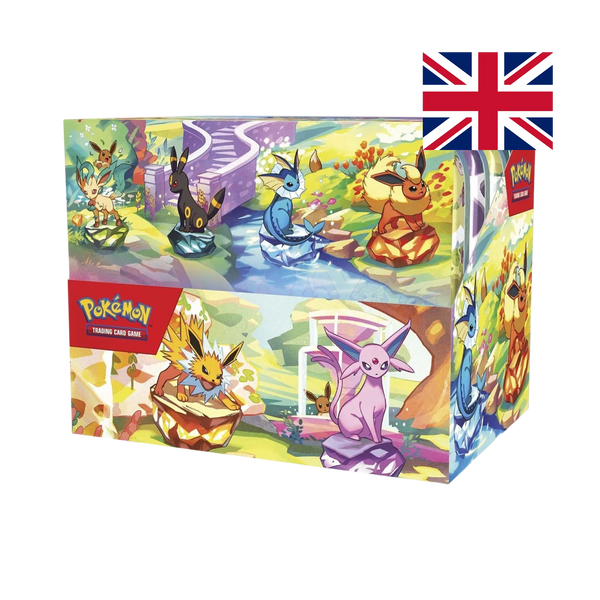 Prismatic Evolutions Mini Tin Eevee Eeveelutions Contents - Pokémon TCG Booster Packs ENG