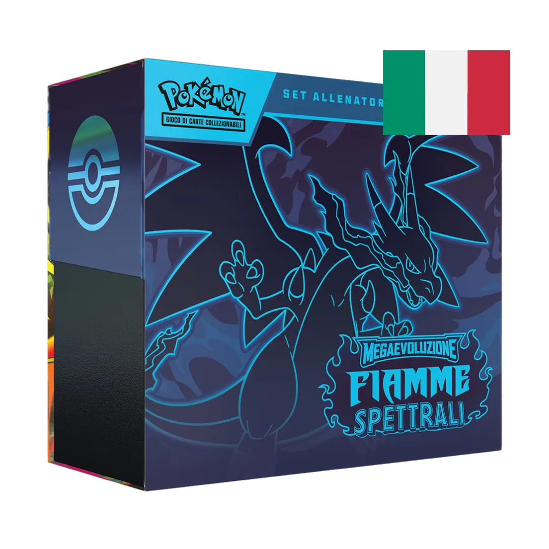 Set Allenatore Fuoriclasse Fiamme Spettrali Pokémon GCC italiano Megaevoluzione
