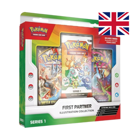 Collezione Illustrazione Primi Compagni d'Avventura Serie 1 Pokémon TCG ENG - Box