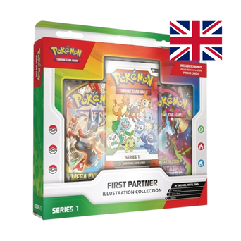 Collezione Illustrazione Primi Compagni d'Avventura Serie 1 Pokémon TCG ENG - Box