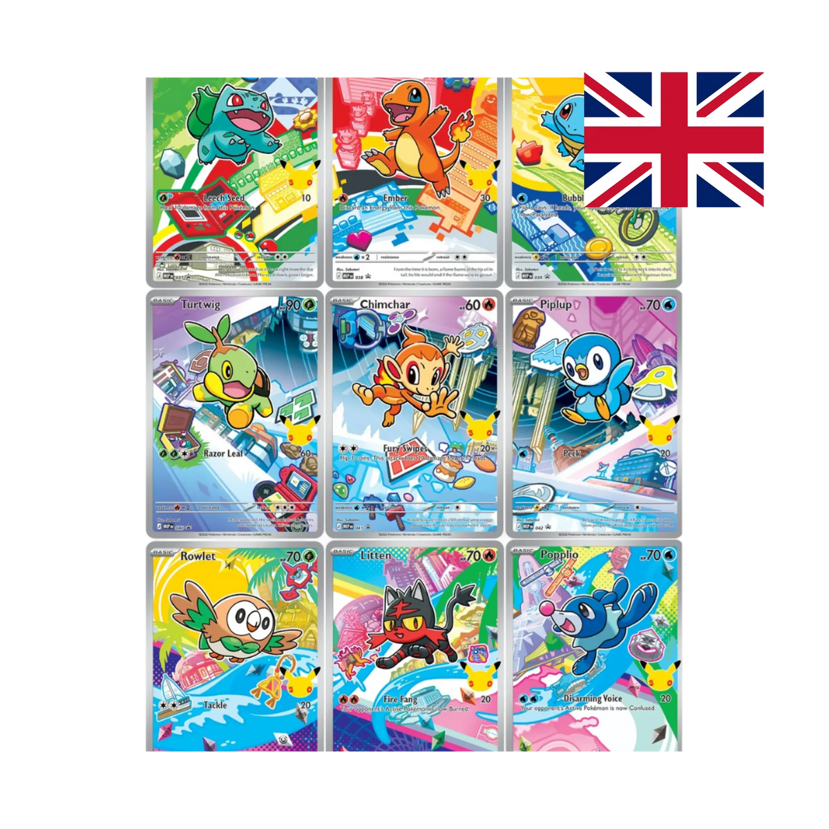 Carte Promo Illustration Rare Pokémon Starter - First Partner Collection Series 1