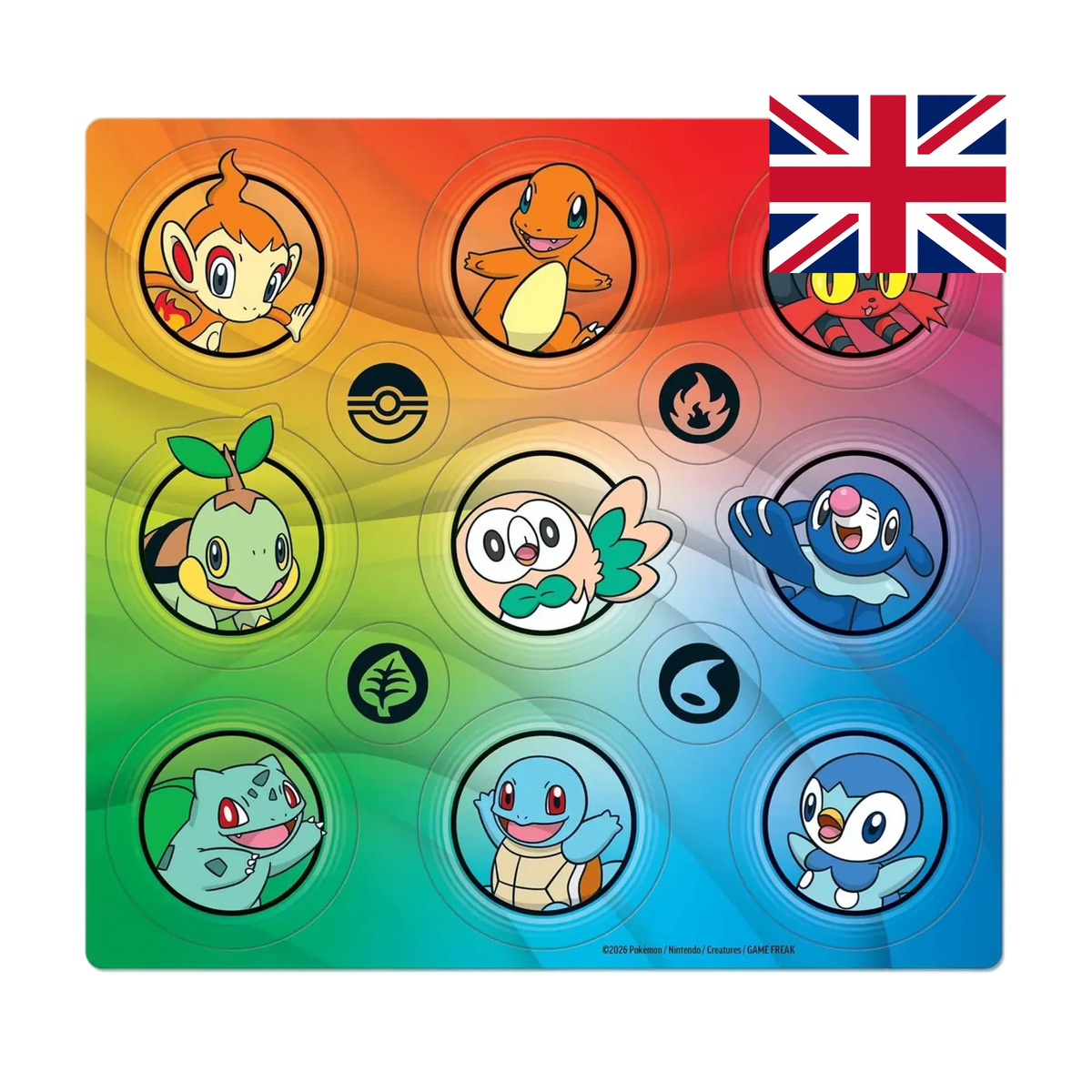 Illustrazioni Esclusive Pokémon Starter Kanto Sinnoh Alola - Serie 1 TCG