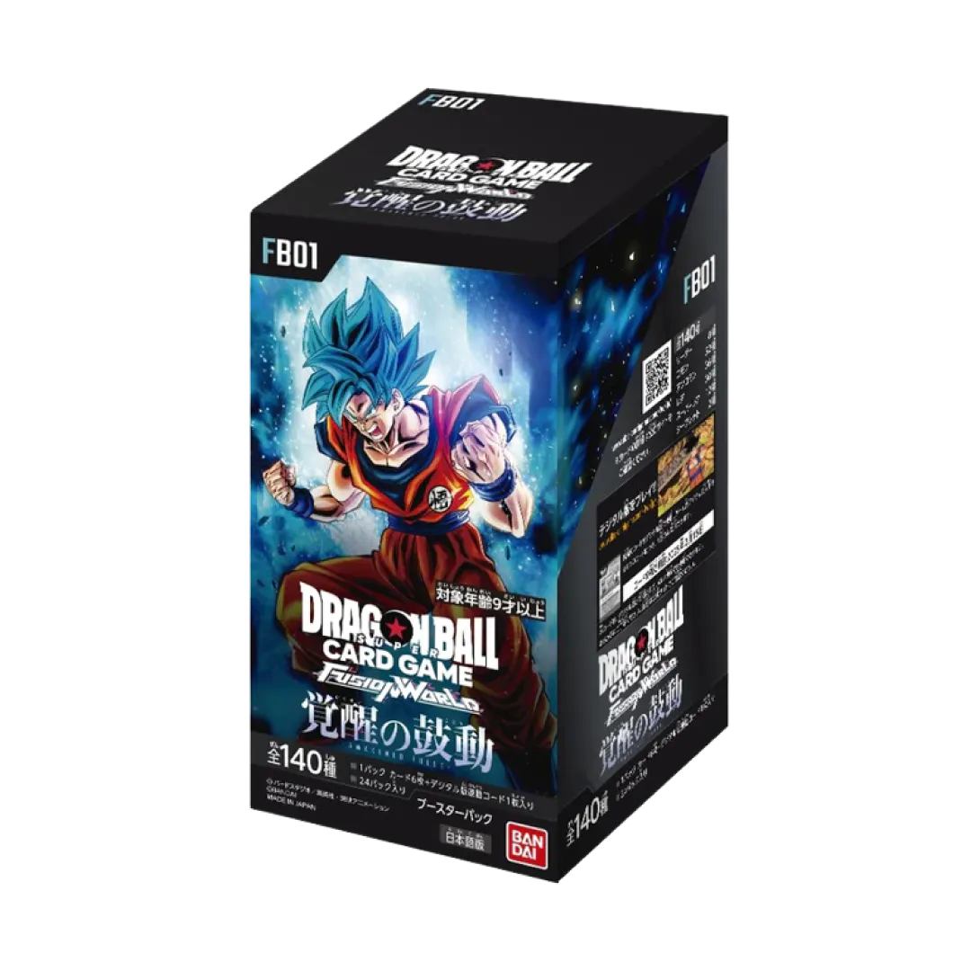 Box da 24 bustine di Awakened Pulse JP Dragon Ball Super Fusion World