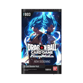 La Bustina FB03 da 24 Bustine del set Fusion World 03 di Dragon Ball Super Card Game in lingua inglese