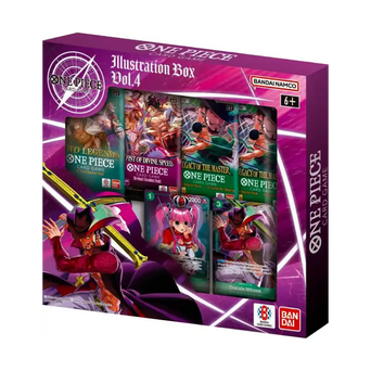 One Piece Card Game Illustration Box Vol.4 IB04 con Dracule Mihawk e Perona Alt-Art