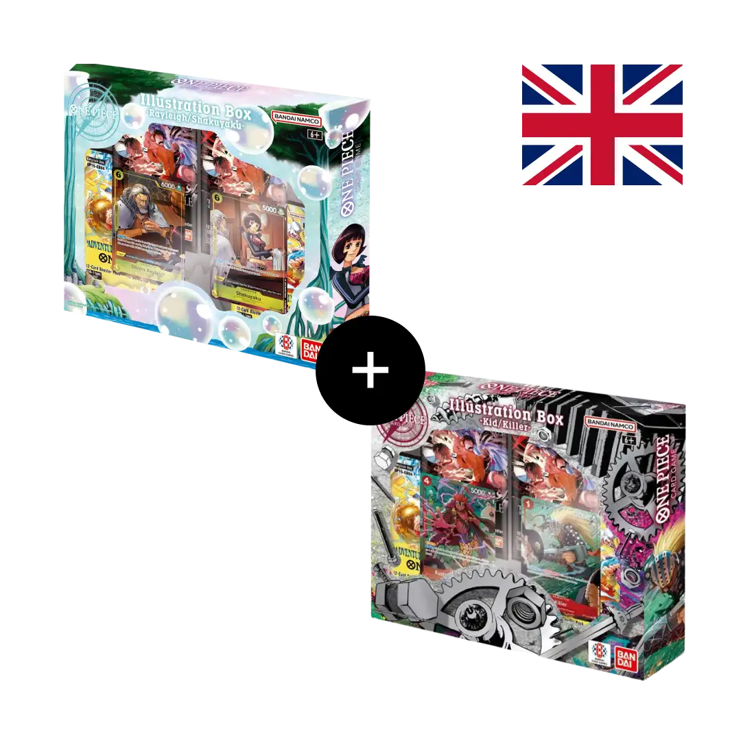 Bundle IB07 + IB08 – Illustration Box – One Piece Card Game (ENG)