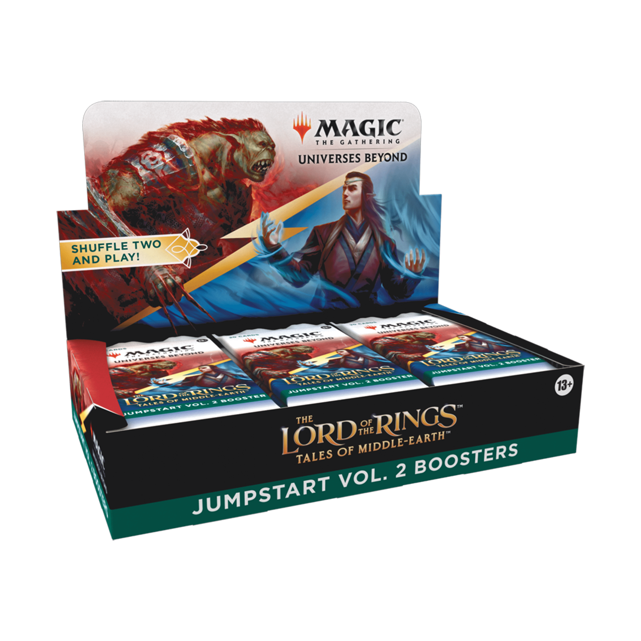 Magic The Gathering - The Lord Of The Rings: Tales Of Middle-Earth Jumpstart Vol. 2 Booster Display 18 Buste (ENG) - Otakura.com