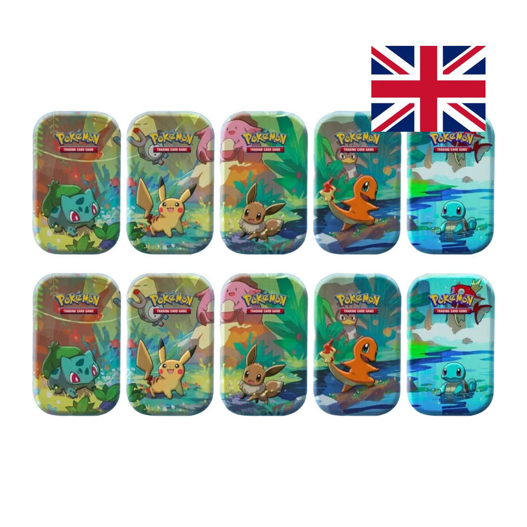 Kanto Friends - Mini Tin Display (ENG)